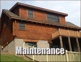  Seaboard, North Carolina Log Home Maintenance